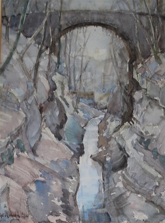 Alan Ian Ronald (1899-1967) 37 x 27.5cm, unframed